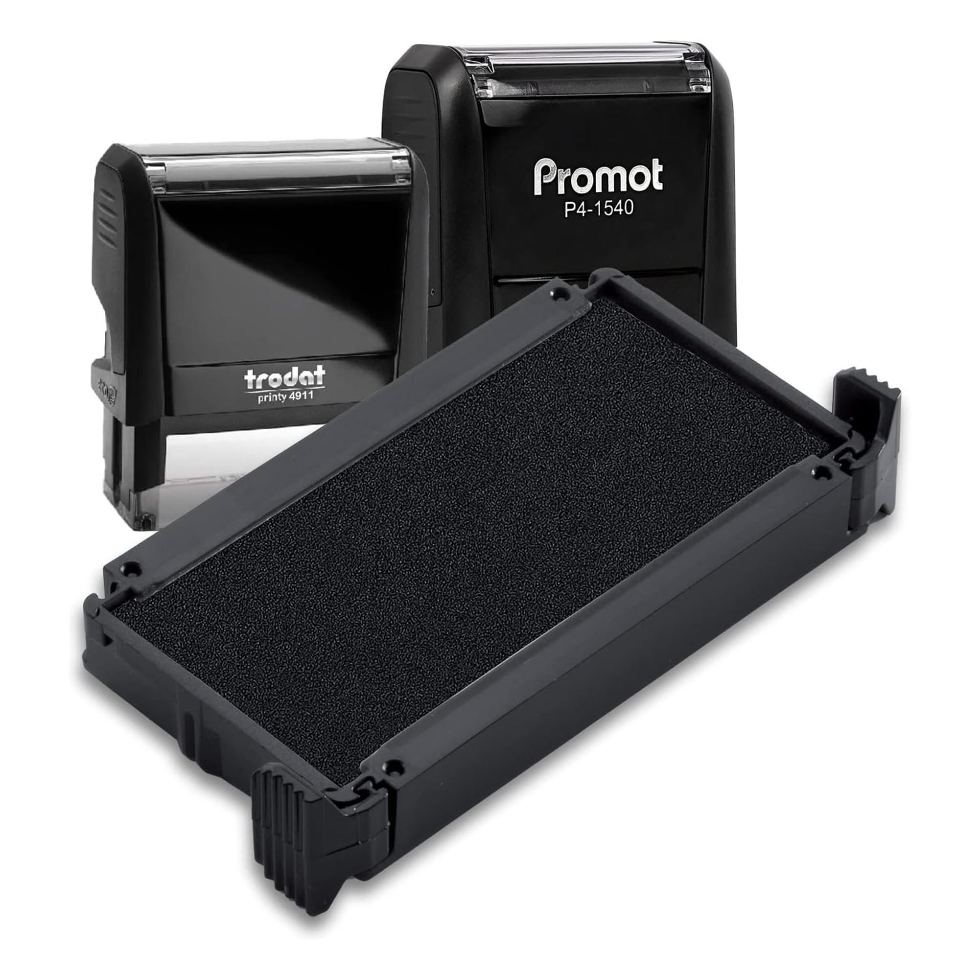 Promot P4-1540, Trodat 4911 Replacement Ink Pad - Black