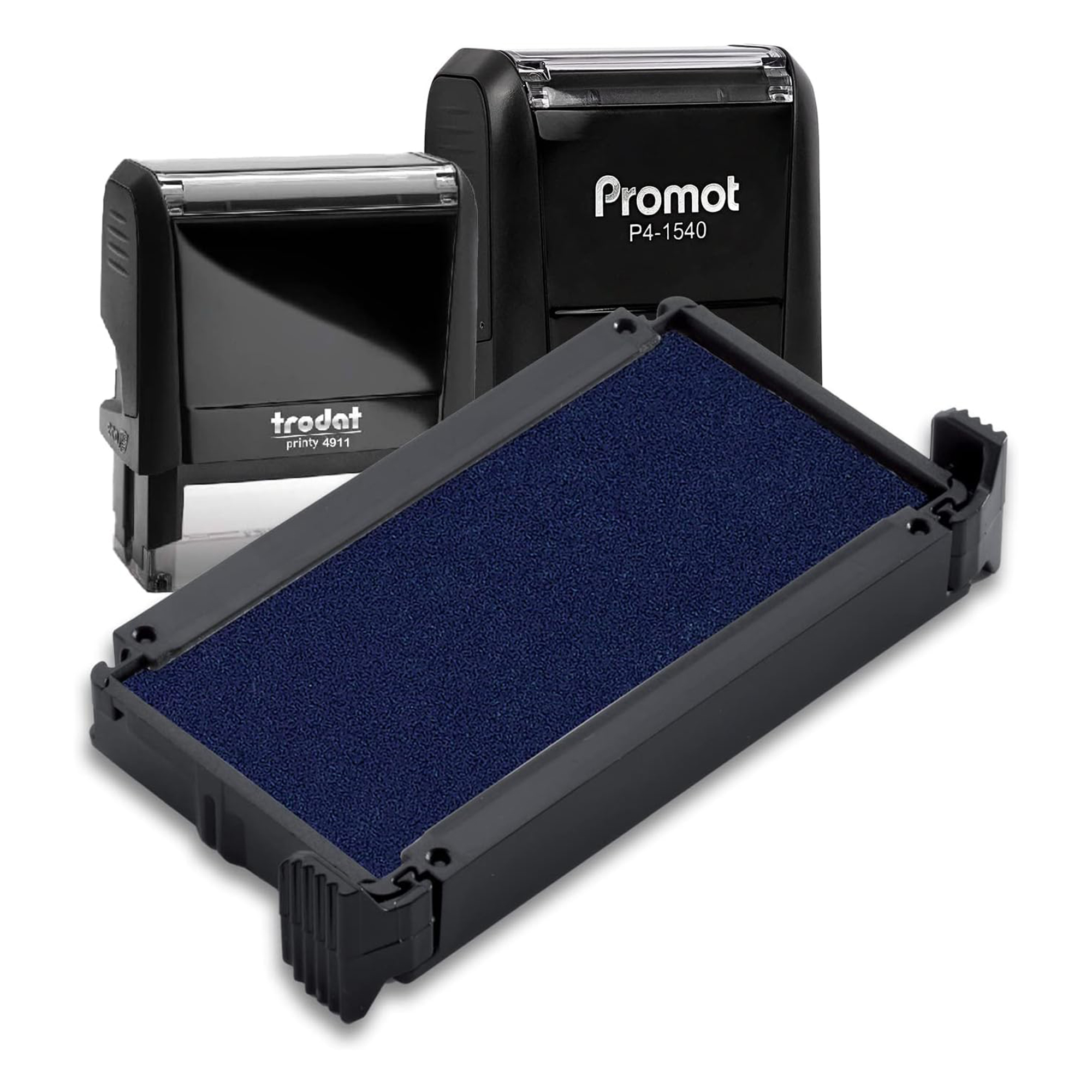 Promot P4-1540, Trodat 4911 Replacement Ink Pad - Blue