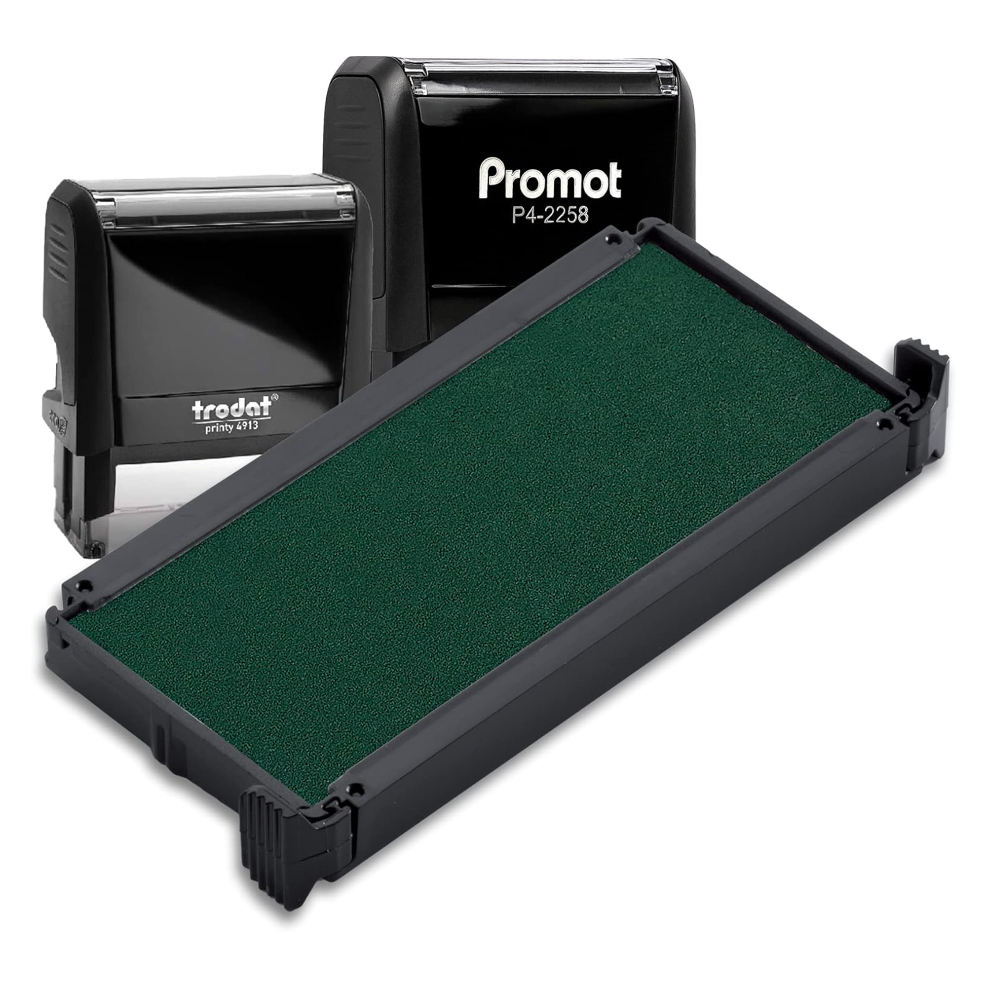 Promot P4-2258, Trodat 4913 Replacement Ink Pad - Green